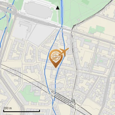 Karte Liebigstraße 13, 80538 München