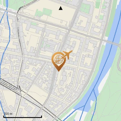 Karte Liebigstraße 18, 80538 München