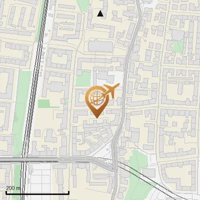 Karte Lindenschmitstraße 41-43, 81373 München