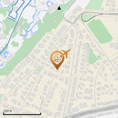 Karte Lindenstraße 13, 81545 München