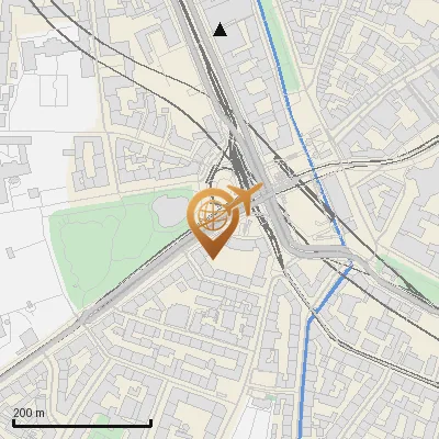 Karte Lindwurmstraße 1, 80337 München