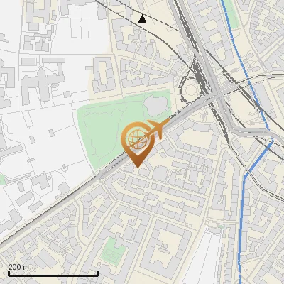 Karte Lindwurmstraße 9-15, 80337 München