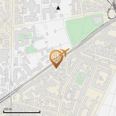 Karte Lindwurmstraße 33, 80337 München