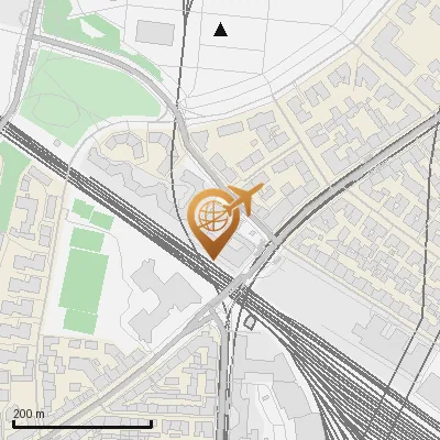 Karte Lindwurmstraße 88, 80337 München