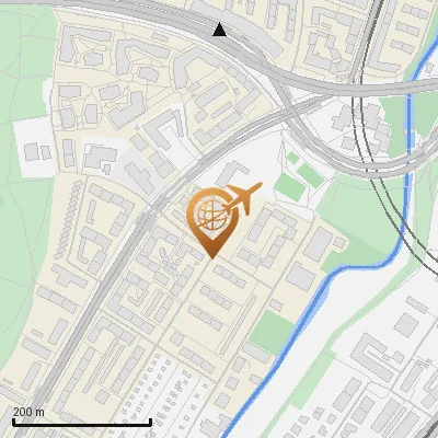 Karte Ludmillastraße 16-20, 81543 München