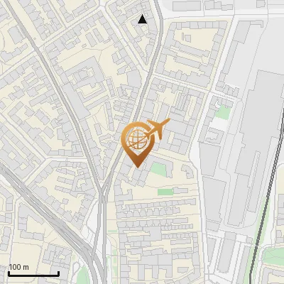 Karte Ludwigstraße 9-14, 20357 Hamburg