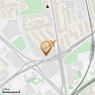 Karte Lübecker Straße 3, 22087 Hamburg