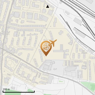 Karte Lüderichstraße 23, 51105 Köln