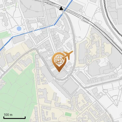 Karte Lüneburger Straße 1-3, 21073 Hamburg