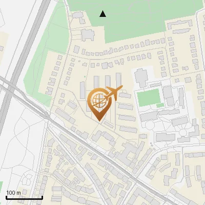 Karte Luthergrund 1-3, 22761 Hamburg