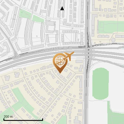 Karte Maenherstraße 1-3, 81375 München