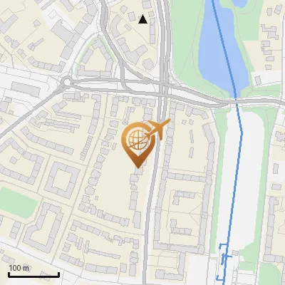 Karte Maienweg 307-313, 22335 Hamburg