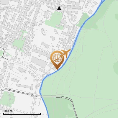 Karte Mandlstraße 10-14, 80802 München