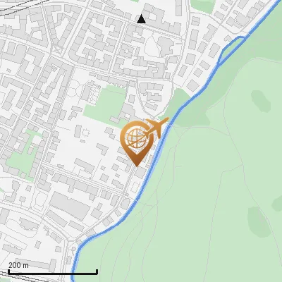 Karte Mandlstraße 22-23, 80802 München