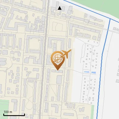 Karte Mannesallee 1-4, 21107 Hamburg