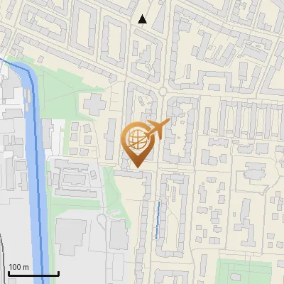 Karte Mannesallee 33-34, 21107 Hamburg