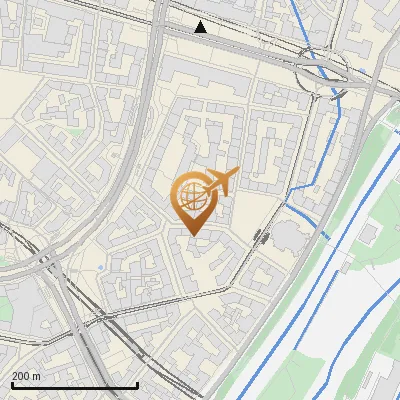 Karte Mannhardtstraße 5, 80538 München