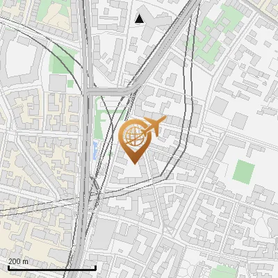 Karte Marktstraße 15-18, 80802 München