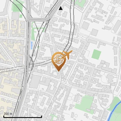 Karte Marktstraße 4-10, 80802 München