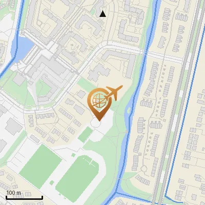 Karte Marta-Damkowski-Kehre 25, 21035 Hamburg