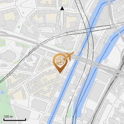 Karte Martin-Luther-Straße 1-3, 20459 Hamburg