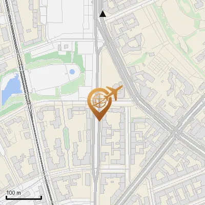 Karte Martin-Luther-Straße 107, 10825 Berlin