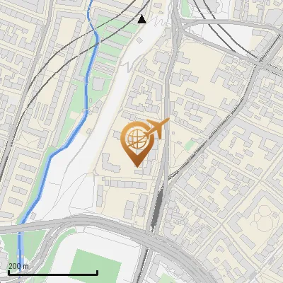 Karte Martin-Luther-Straße 24, 81539 München