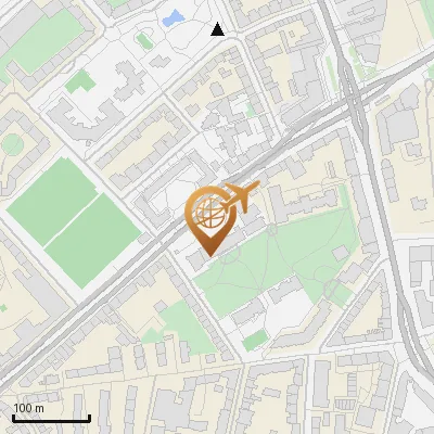 Karte Max-Brauer-Allee 134, 22765 Hamburg