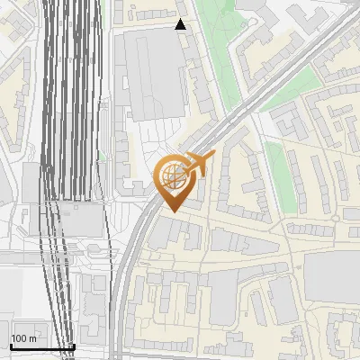 Karte Max-Brauer-Allee 52-55, 22765 Hamburg