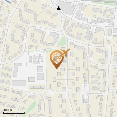 Karte Mechelnbusch 23, 22559 Hamburg