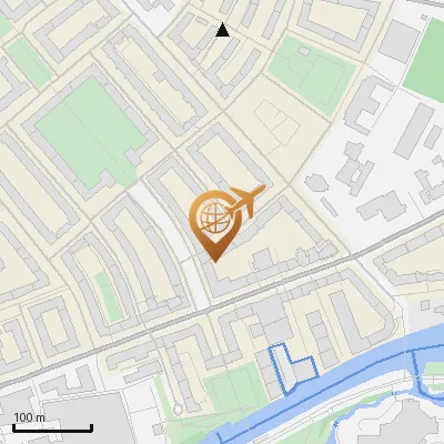 Karte Meerweinstraße 1-4, 22303 Hamburg