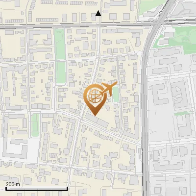 Karte Meggendorferstraße 44, 80992 München