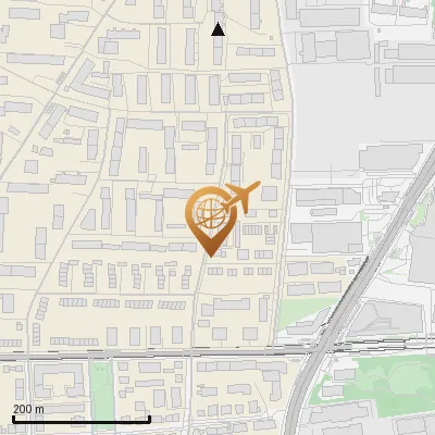 Karte Meggendorferstraße 74-79, 80993 München