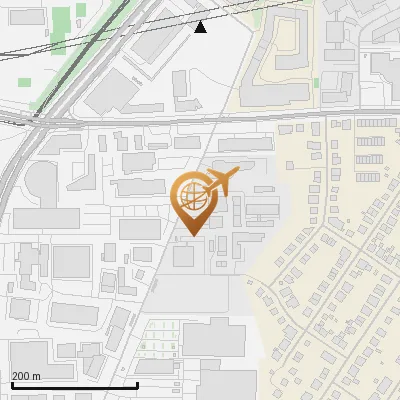 Karte Meglingerstraße 15-19, 81477 München