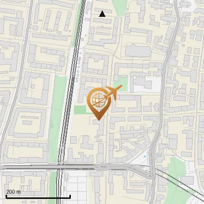 Karte Meindlstraße 8-17, 81373 München