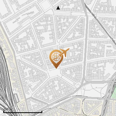 Karte Melchiorstraße 1-10, 50670 Köln