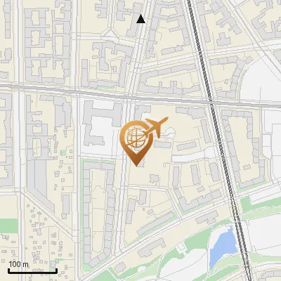 Karte Meraner Straße 33, 10825 Berlin