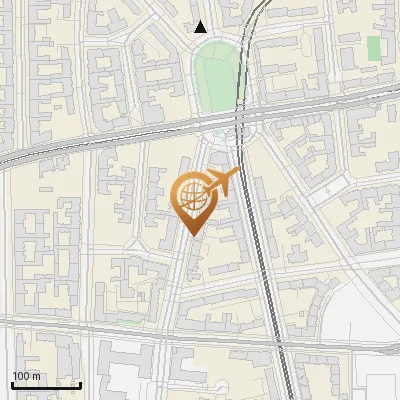 Karte Meraner Straße 7, 10825 Berlin