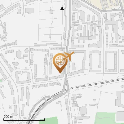 Karte Merheimer Straße 307, 50739 Köln