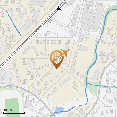 Karte Merowingerweg 2, 22143 Hamburg