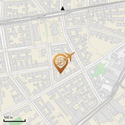 Karte Merseburger Straße 3, 10823 Berlin