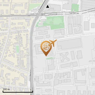 Karte Messerschmittstraße 7, 80992 München