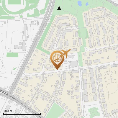 Karte Mettenstraße 62-70, 80638 München