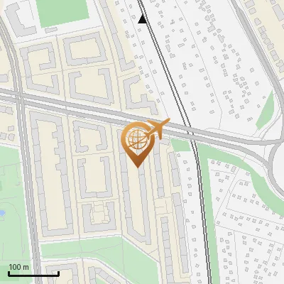 Karte Mettlerkampsweg 23-33, 20535 Hamburg