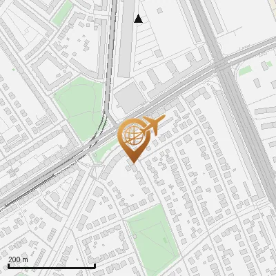 Karte Miesbacher Straße 3, 81547 München