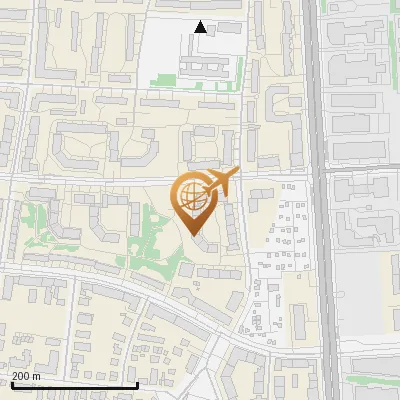 Karte Milbertshofener Straße 128, 80807 München