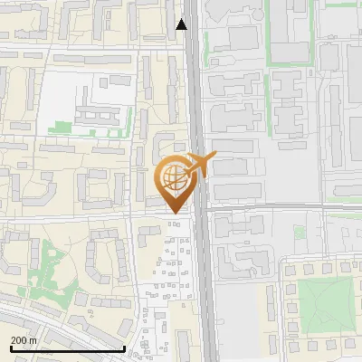 Karte Milbertshofener Straße 131, 80807 München