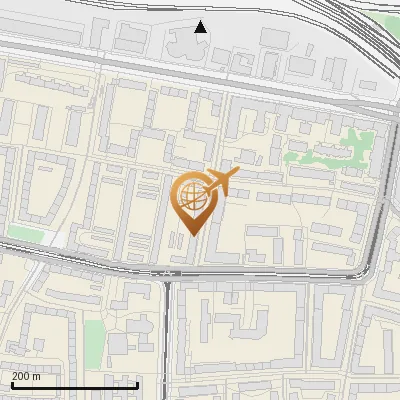 Karte Mitterhoferstraße 16-24, 80687 München