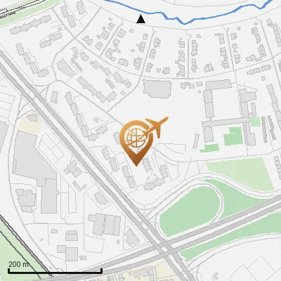 Karte Modemannstraße 22-25, 51065 Köln