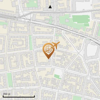 Karte Moltkestraße 1-8, 80803 München